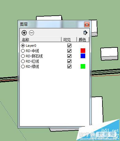 sketchup草图大师怎么快速拉模型?5