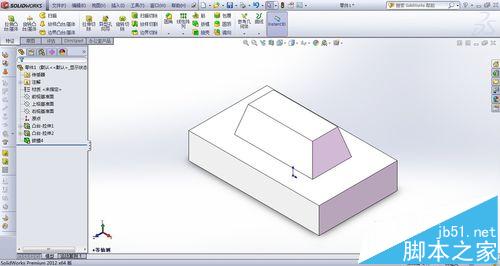 solidworks怎么制作拔模特征?4