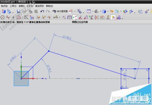 UGNX8.5怎么用动画尺寸命令做简单的运动仿真?4