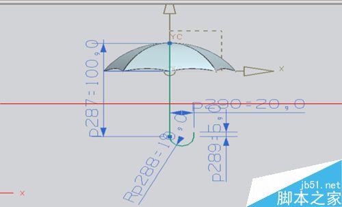 UG怎么画雨伞？ug曲面造型实例教程18