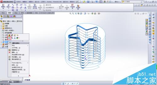 solidworks星形弹簧模型怎么建模?16