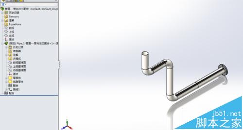 solidworks配管不能自动生成弯管出现错误提示遗失弯管该怎么办?12