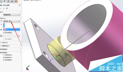 SolidWorks怎么拉伸实体?9