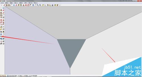 SketchUp草图大师图纸滚轮放大后看不到物体怎么办?4