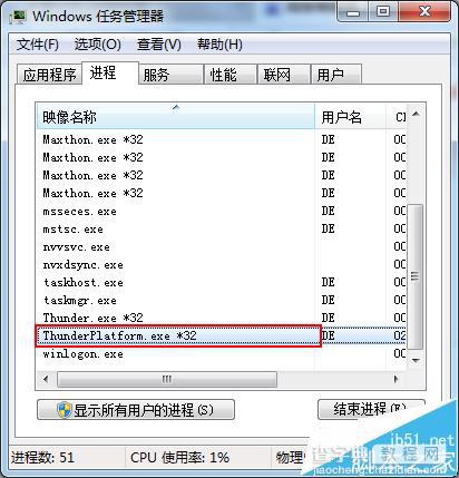 迅雷极速版怎么关闭ThunderPlatform进程开机启动?1