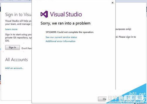 vs2015到期后提示sp324099错误该怎么办?1