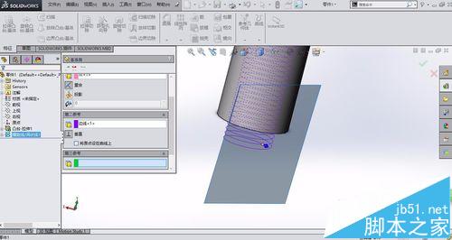 solidworks内螺纹怎么画? solidworks绘制螺纹的教程7