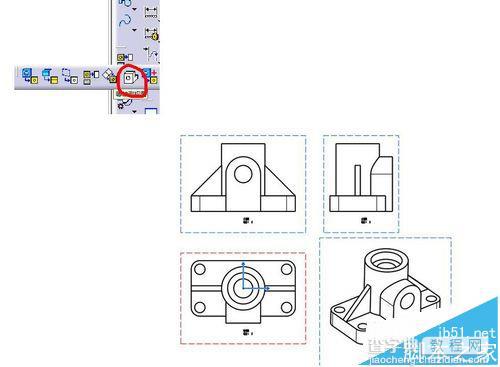 CATIA三维图怎么转二维剖视图和剖视图?7