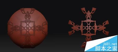 ZBrush怎么绘制镂空球体的效果?9