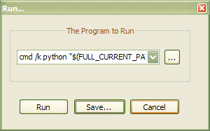 使用notepad运行php,python的图文设置方法6