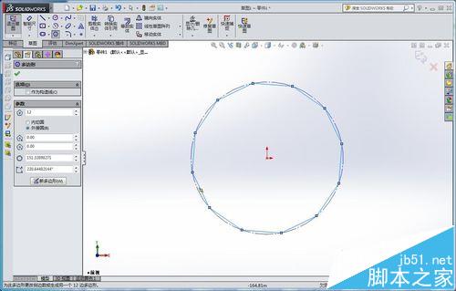 solidworks怎么画同步带轮? solidworks绘制5M齿型同步带轮的方法4