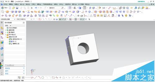 UG NX三维实体图怎么导入CAD?1