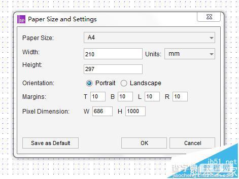 Axure RP 8.0怎么设置纸张尺寸和大小?3