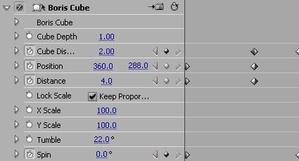 Premiere2.0利用外挂Boris Cube滤镜制作旋转的box9