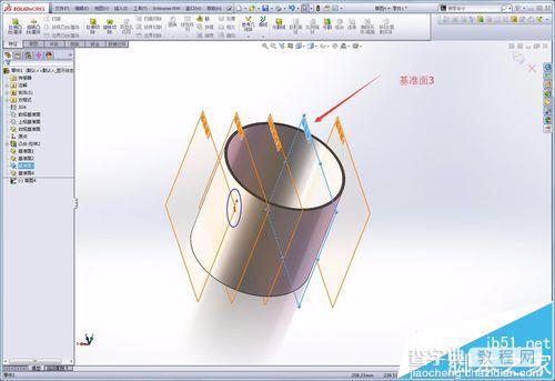 Solidworks怎么在曲面上拉伸? solidworks曲面拉伸的实例教程13