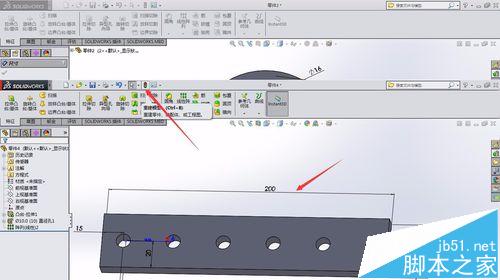 solidworks怎么使用数方程设计动态特征?7