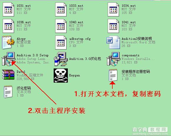 Adobe Audition 3.0 中文汉化版安装破解图文教程3