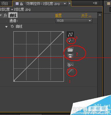 AE数字校色曲线怎么用？AE简单调色RGB与其对抗色的教程1