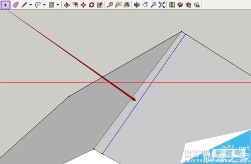 SketchUp绘图软件怎么绘制3D小房子？13
