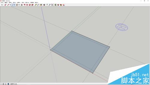 sketchup怎么绘制usb充电插头模型?3