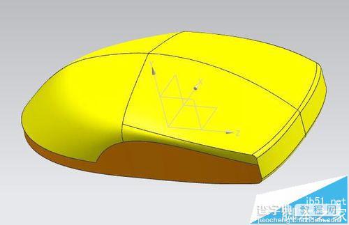 ug中怎么绘制鼠标外壳模型?13