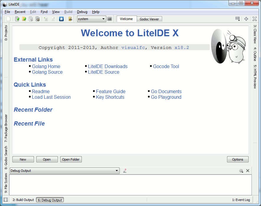 LiteIDE开发工具简明使用指南(Go语言基础学习)2