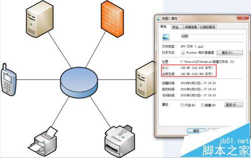 visio怎么将文件输出为高像素的jpg图片?8