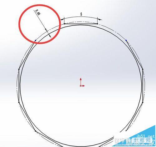 solidworks怎么画同步带轮? solidworks绘制5M齿型同步带轮的方法7