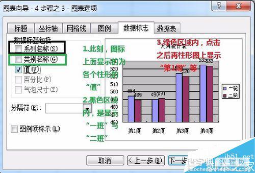 excel如何将表格数据图形化?7