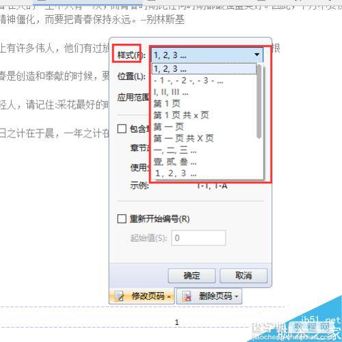 wps怎么加页码?wps插入页码方法介绍6