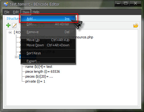 BT种子编辑器Encode Editor使用教程7