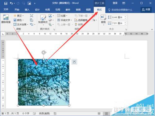 Word2016文档中的图片怎么输入文字?12