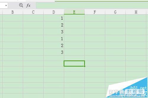 Excel怎么自动填充循环? Excel六种形式自动填充方法4