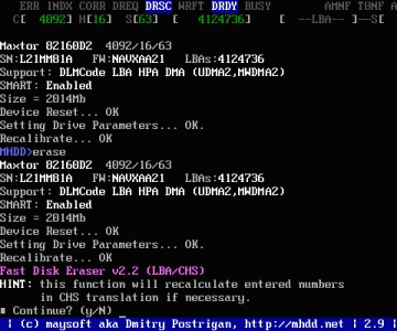 专业硬盘扫描修复工具 MHDD图文使用教程15