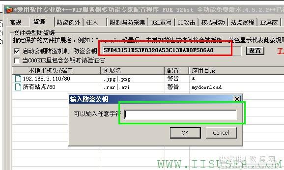 我来教你玩转iis防盗链 MYIIS-VIF超级防盗链5