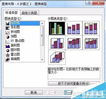 excel如何将表格数据图形化?3