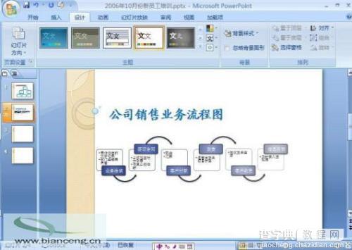 PowerPoint2007新增的SmartArt图形工具4