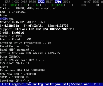 专业硬盘扫描修复工具 MHDD图文使用教程26