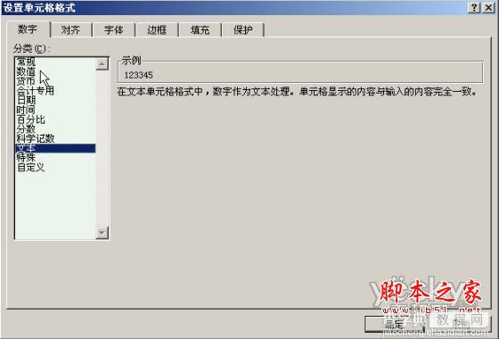 Excel2007数字格式和文本格式相互转换技巧2