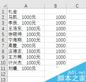 Excel如何批量将单元格中的数值提取出来?6