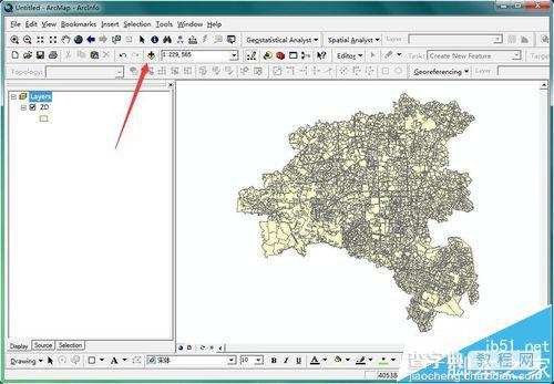 ArcMap地图的显示方式由米改成经纬度的详细教程2