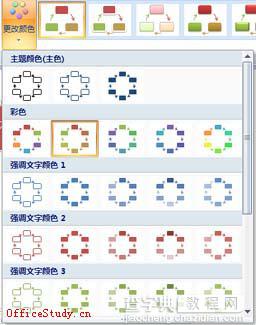 Word 2007的SmartArt图形工具应用2