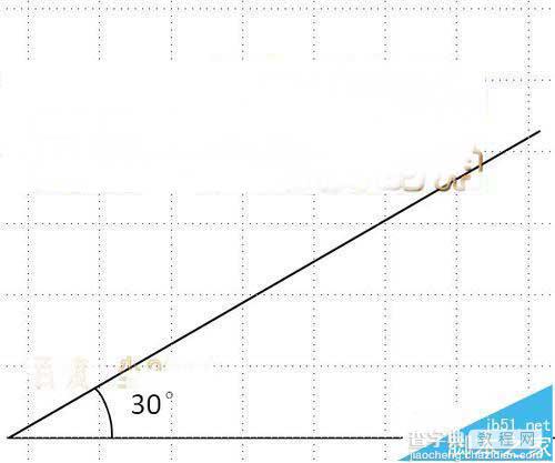 ppt2007中怎么绘制具有一定角度的角?1