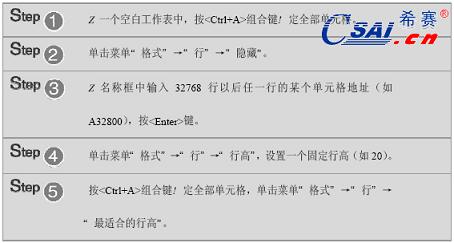 Excel电子表格工作簿减肥秘招3