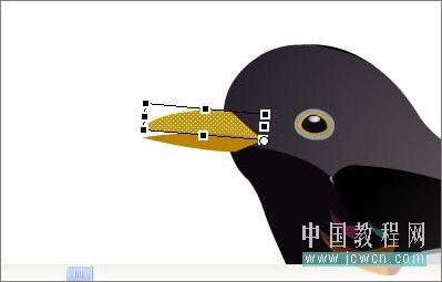 Flash教程：绘制喜鹊和红梅动画14