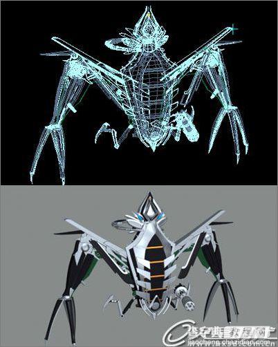 3dmax教程:变形金刚手机模型制作过程16