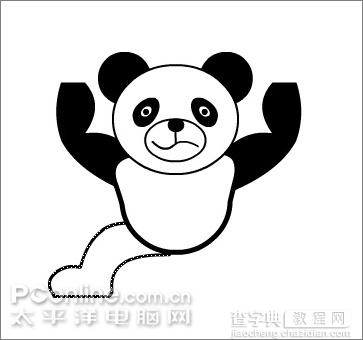 Flash实例教程：熊猫也能举重14