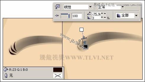 CorelDRAW(CDR)设计绘制美女诉衷情工笔画实例教程14