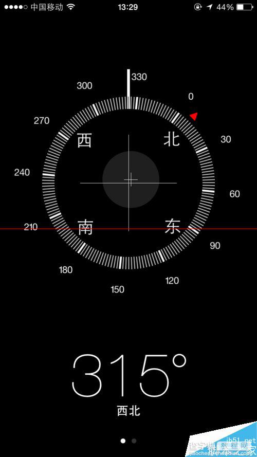 苹果iPhone6自带的指南针怎么用？6