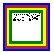 CSS3实现多重边框的方法总结6